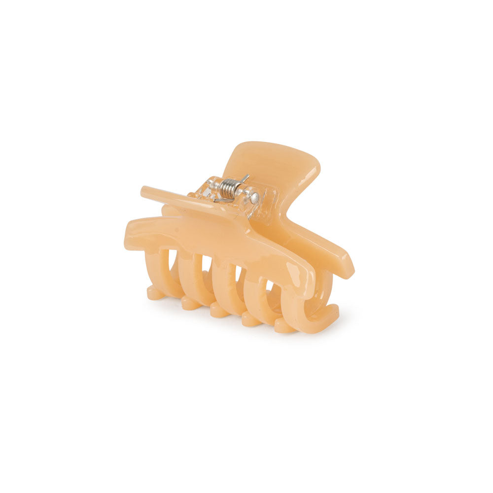 Lea curly mini hårklemme - Sand